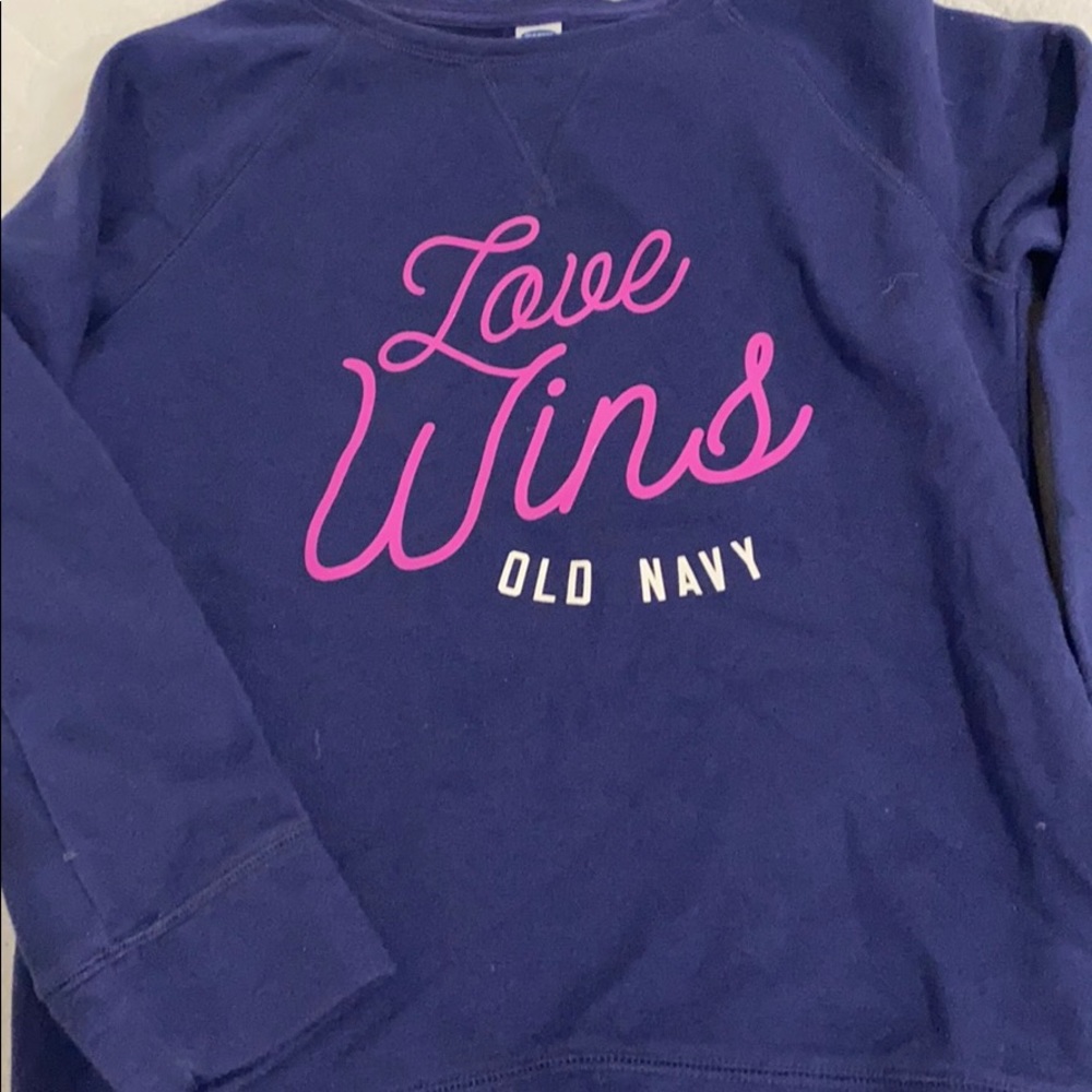 Girls old navy Sweater. Size 10-12